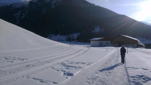 Langlaufloipe Schmirn Toldern