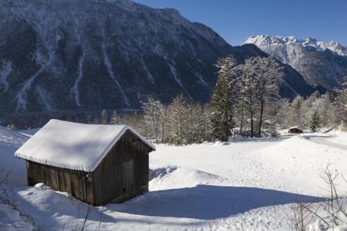 Herrliche Ausblick auf die umliegende Bergwelt