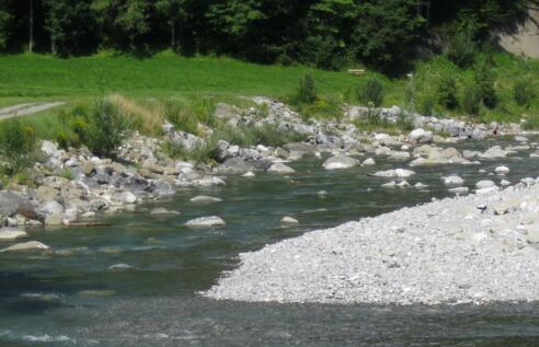 Wandern entlang der Bregenzerache