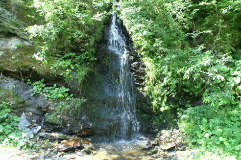 Wasserfall in der Klamm