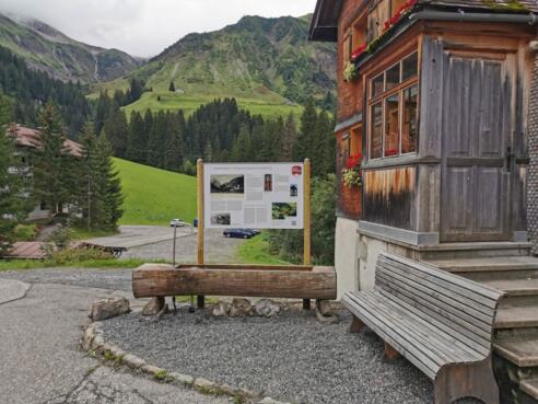 Wanderstartplatz Schröcken