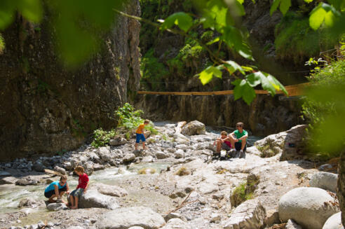 Grießbachklamm Bachbett