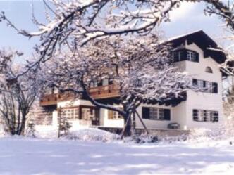 Hausansicht Winter Haus Wagner