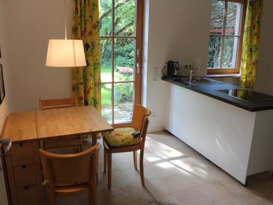 Sitzbereich Ferienwohnung Fuchs