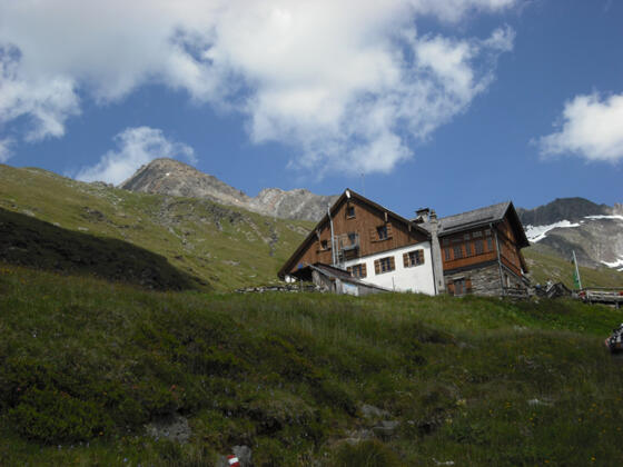 Das Furtschaglhaus vom Zustiegsweg