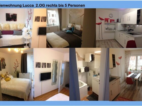 Apartment Lucca- bis 5 Personen