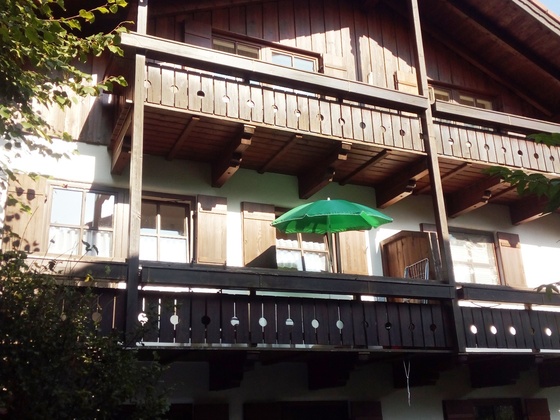 Hausansicht Ferienwohnung Haus Bergblick