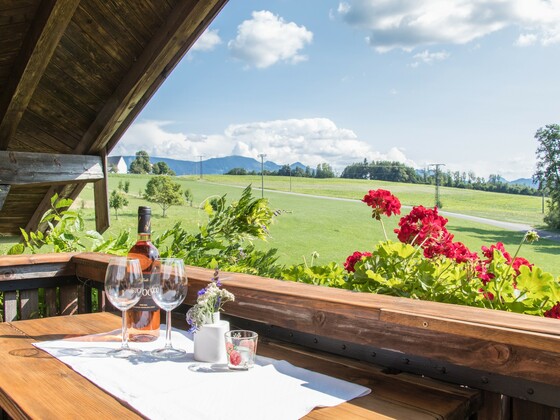 BeimDanner_fewobernadette_aussichtmitrosé