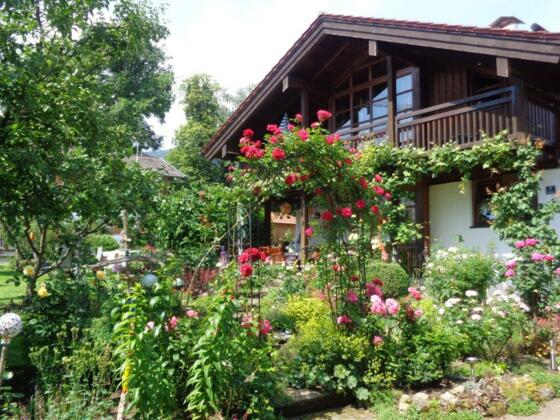 Hausansicht im Sommer