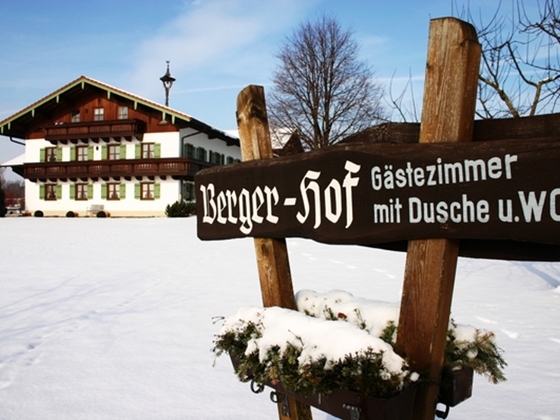 &quot;Berger-Hof&quot; im Winter