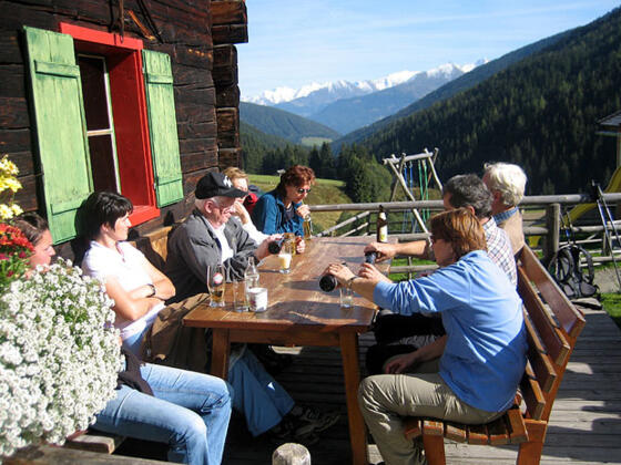 Gemütliche Einkehr bei der Baumgarten Alm (1.402 m)
