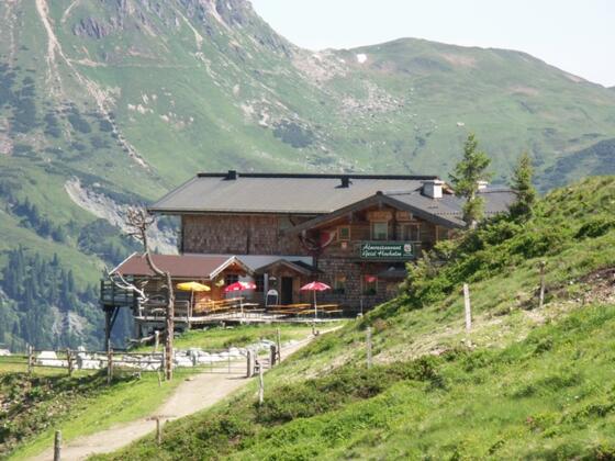 Geisel Hochalm - erste Einkehrmöglichkeit