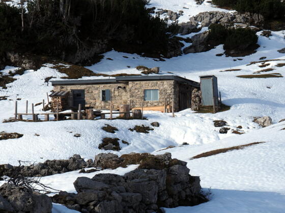 Halterhütte ca. 1405m