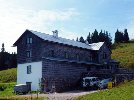 Sepp-Huber-Hütte 1506m im Sommer