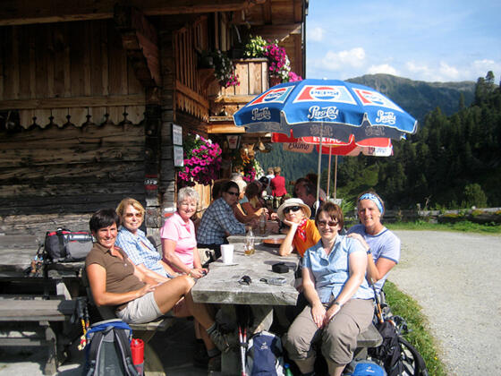 Einkehr bei der Trattenbach Grundalm