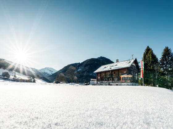 Die Oberlandhütte im Spertental