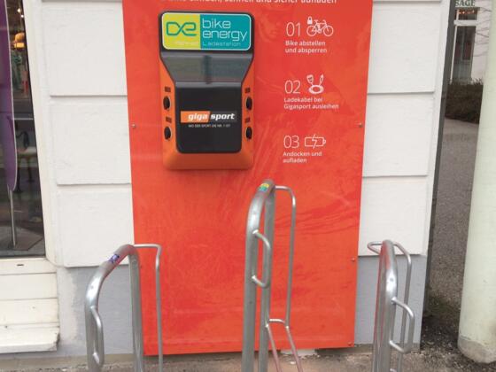 E-Bike Ladestation Gigasport