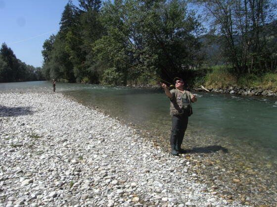 Fliegenfischen in Bad Ischl