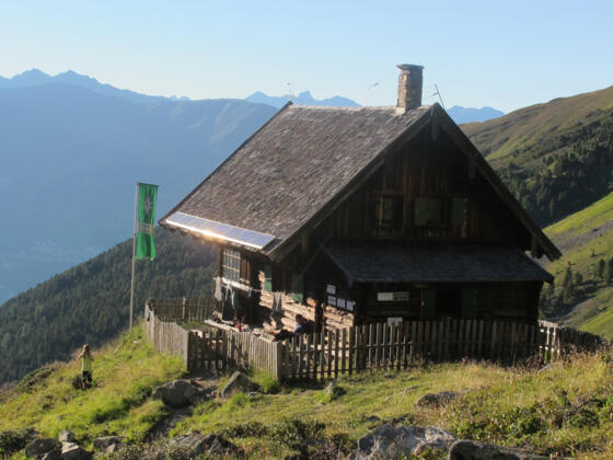 Anton-Renk-Hütte - mit Weitblick