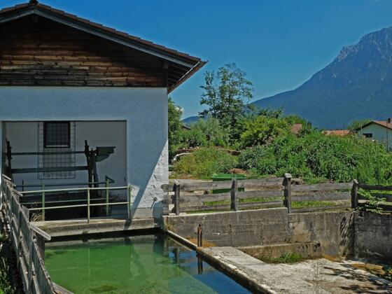 Kraftwerk Eggersäge Energiewanderweg Station 9