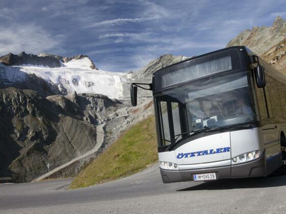 Ötztaler Verkehrsgesellschaft Sommer Gletscher