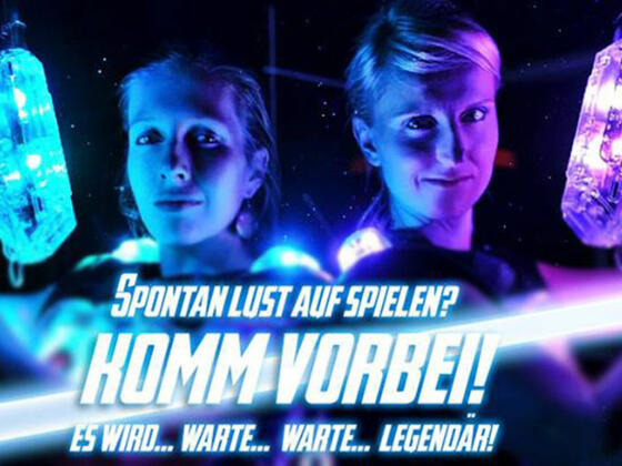 Lasertag Rosenheim Plakat