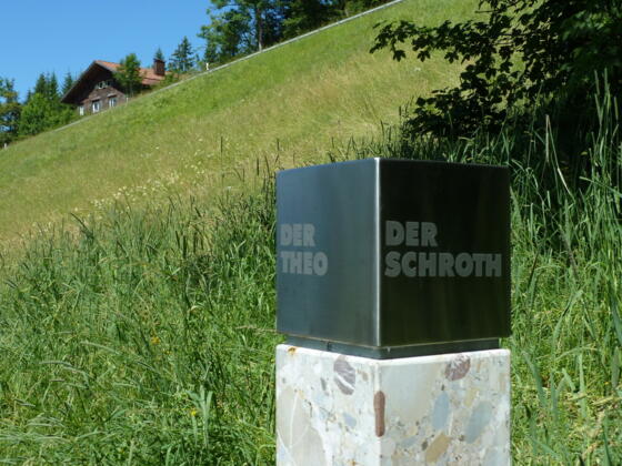 Eingangsstele Oberstaufen