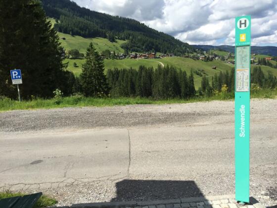 Haltestelle Schwendle