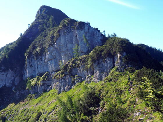Gruberhorn 1732m vom Verbindungsgrat Regenspitz