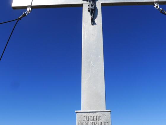 Gipfelkreuz der Lasörling