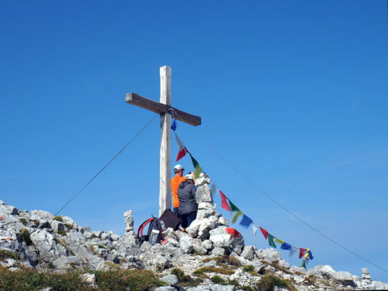 Taubenkogel 2300m (Kreuz 2018)