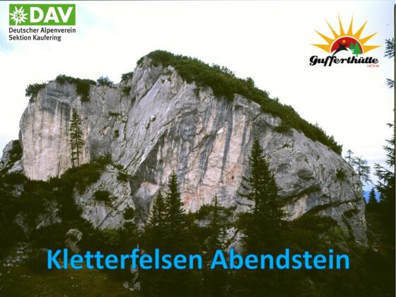 Kletterfelsen Abendstein