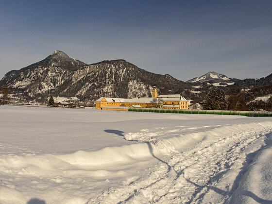 Kloster Reisach im Winter