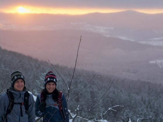 Silberberg Sonnenaufgang