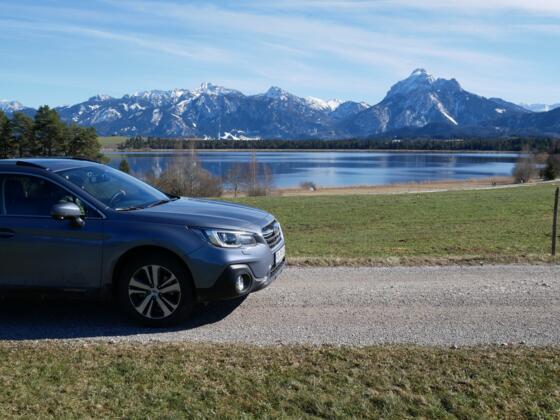 Entlang der schönsten Seen des Allgäus mit dem Subaru Outback
