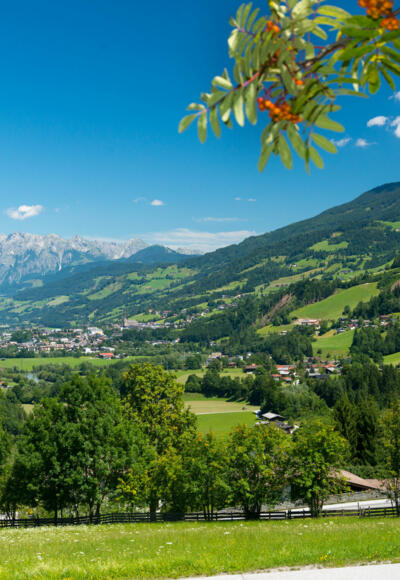 Talansicht von Schattseite