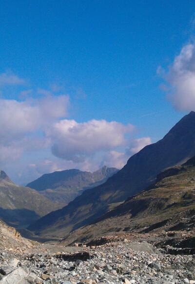 Wiesbadener Hütte mit Ochsental