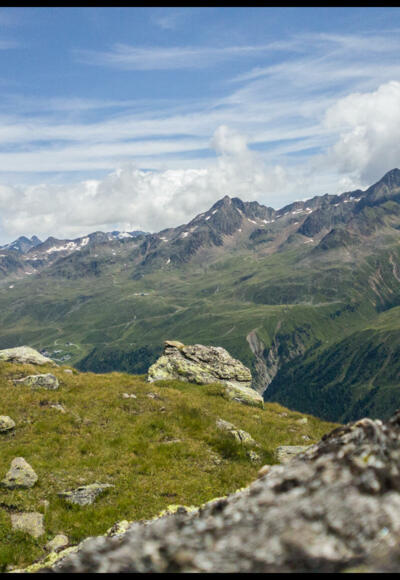 Herrliche Trails oberhalb von Obergurgl.