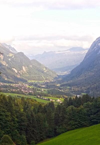 Blick hinein ins Klostertal