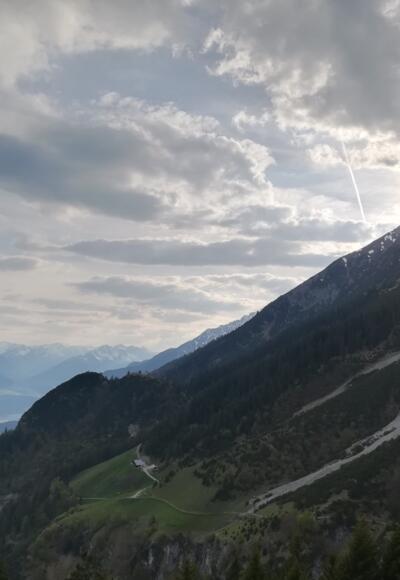 Blick auf die Thaurer Alm