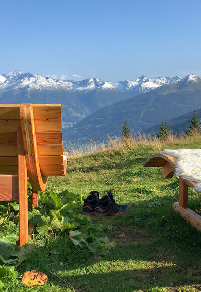 Wanderung von der Strohlehenalm zur Biberalm.