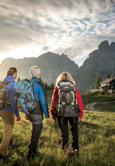 Moedlingerhuette mit Reichensteingruppe