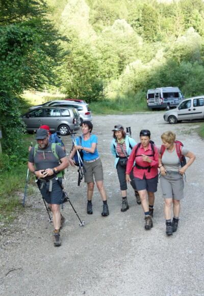 Parkplatz beim Schießplatz Ramsau/Molln