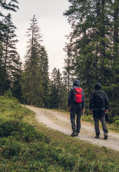 Furkla-Höhenweg - auch bei Regenwetter eine schöne Wanderung!
