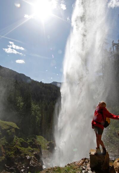 Abstecher zum Johanneswasserfall