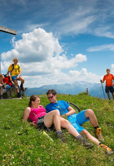 Gipfelsieg am Kreuzkogel