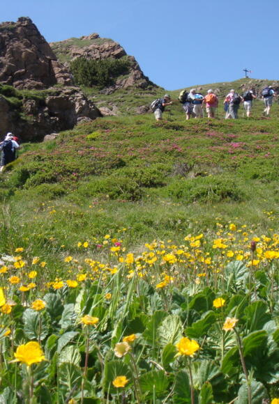 Aufstieg zum Nösslachjoch