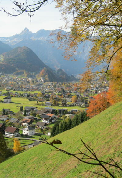 Blick nach Schruns-Tschagguns