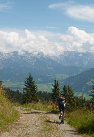 Abfahrt zur Gstallneralm