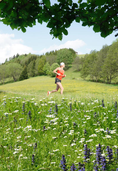 Laufen in der Natur
